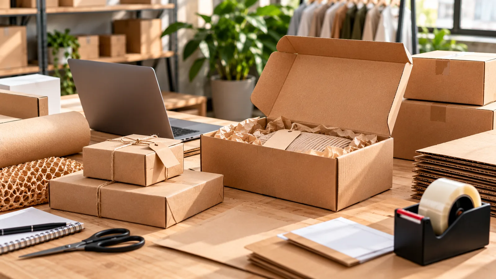 La importancia del embalaje para una empresa ecommerce | Cartonajes Sánchez La importancia del embalaje para una empresa ecommerce: imagen ilustrativa de cartonaje y packaging