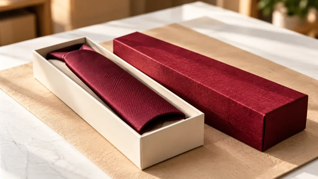 Cajas para corbatas Madrid - solución de cartonaje para empresas