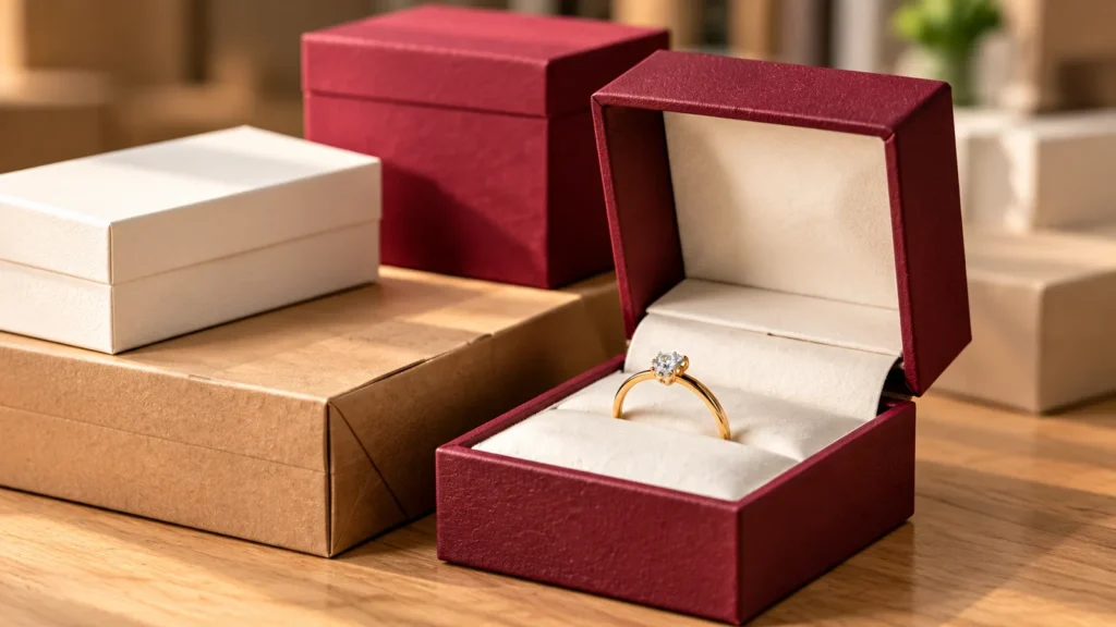 Cajas para joyería Madrid centro - solución de cartonaje para empresas